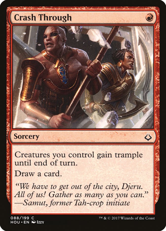 Crash Through [Hour of Devastation] - The Mythic Store | 24h Order Processing