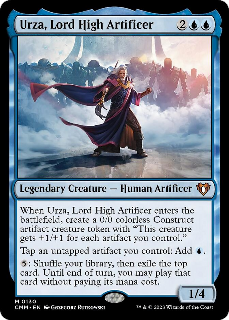 Urza, Lord High Artificer [Commander Masters] - The Mythic Store | 24h Order Processing