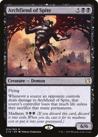 Archfiend of Spite [Commander 2019] - The Mythic Store | 24h Order Processing