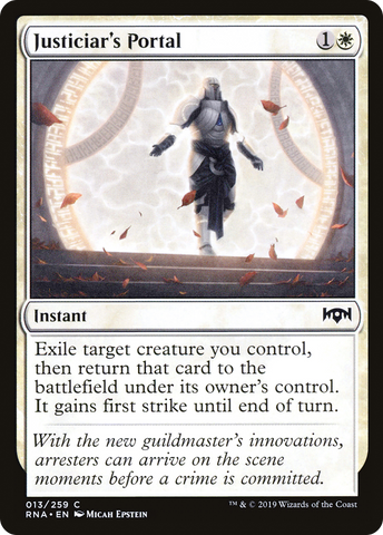 Justiciar's Portal [Ravnica Allegiance] - The Mythic Store | 24h Order Processing