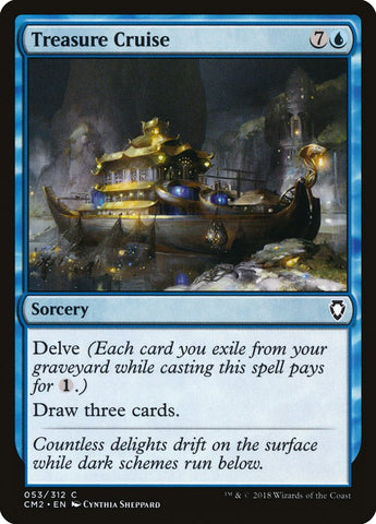 Treasure Cruise [Commander Anthology Volume II] - The Mythic Store | 24h Order Processing