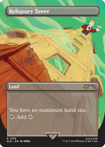 Reliquary Tower (1536) (Rainbow Foil) [Secret Lair Drop Series] - The Mythic Store | 24h Order Processing