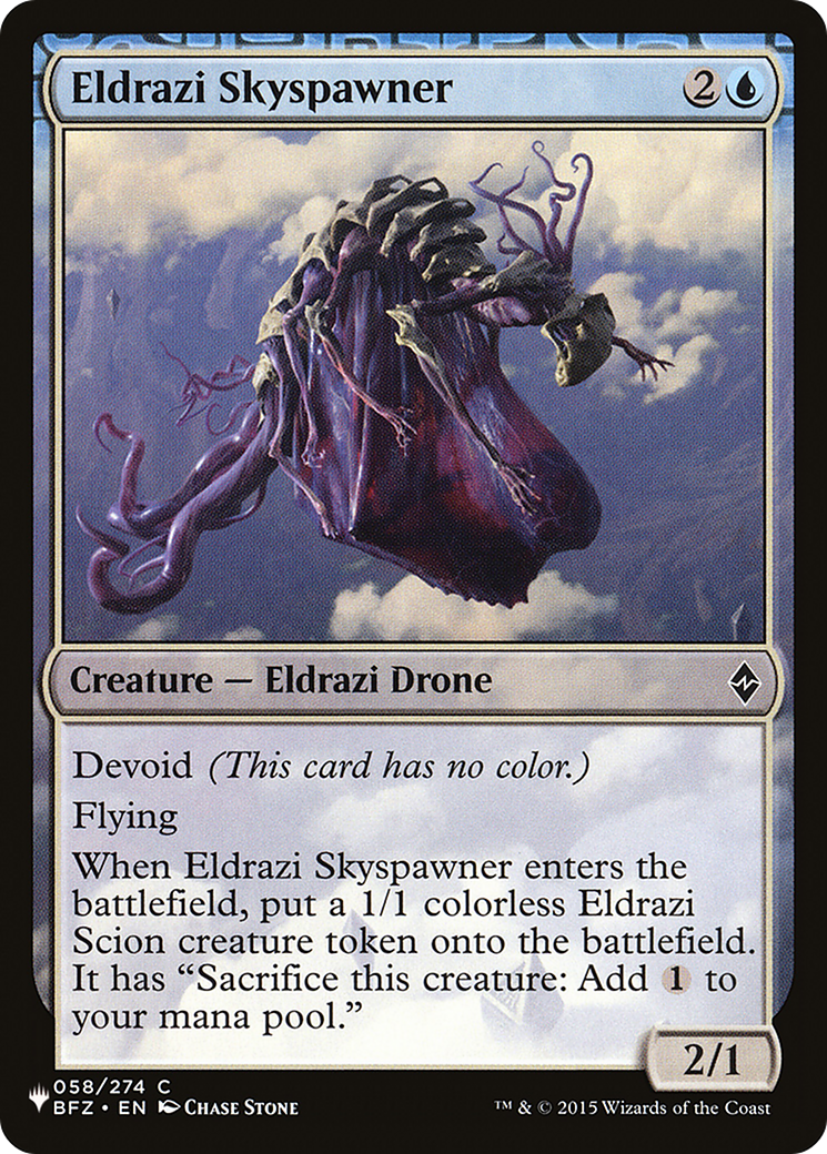 Eldrazi Skyspawner [The List] - The Mythic Store | 24h Order Processing