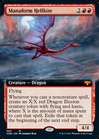 Manaform Hellkite (Extended Art) [Innistrad: Crimson Vow] - The Mythic Store | 24h Order Processing