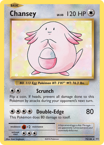 Chansey (70/108) [XY: Evolutions] - The Mythic Store | 24h Order Processing