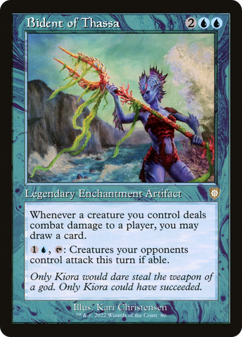 Bident of Thassa (Retro) [The Brothers' War Commander] - The Mythic Store | 24h Order Processing