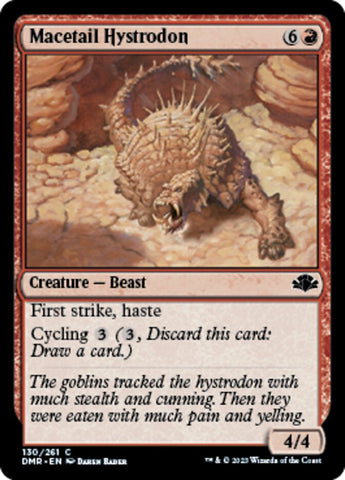 Macetail Hystrodon [Dominaria Remastered] - The Mythic Store | 24h Order Processing