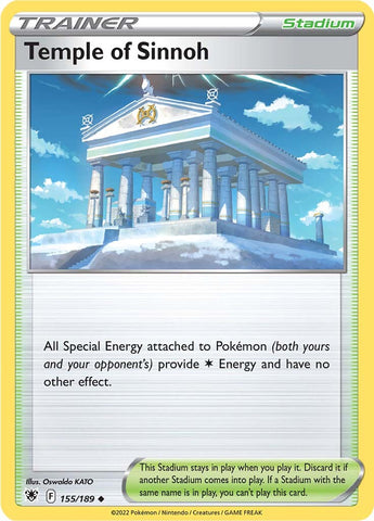 Temple of Sinnoh (155/189) [Sword & Shield: Astral Radiance] - The Mythic Store | 24h Order Processing