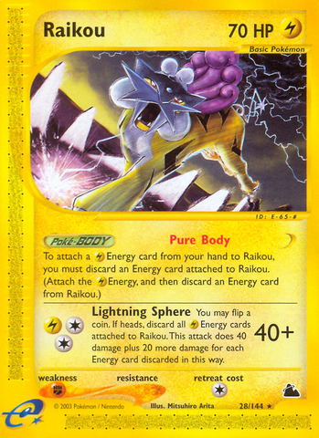 Raikou (28/144) [Skyridge] - The Mythic Store | 24h Order Processing