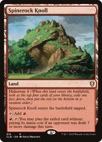 Spinerock Knoll [Commander Legends: Battle for Baldur's Gate] - The Mythic Store | 24h Order Processing