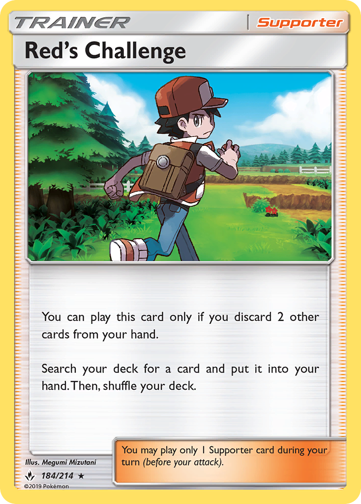Red's Challenge (184/214) [Sun & Moon: Unbroken Bonds] - The Mythic Store | 24h Order Processing