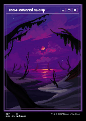 Snow-Covered Swamp (327) [Secret Lair Drop Series] - The Mythic Store | 24h Order Processing