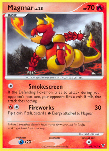 Magmar (65/147) [Platinum: Supreme Victors] - The Mythic Store | 24h Order Processing
