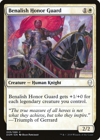Benalish Honor Guard [Dominaria] - The Mythic Store | 24h Order Processing