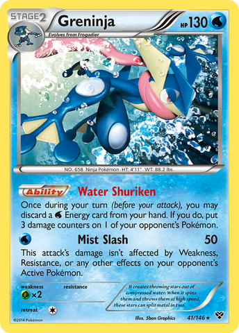 Greninja (41/146) [XY: Base Set] - The Mythic Store | 24h Order Processing