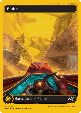 Plains (0507) (First-Place Foil) [Aetherdrift] - The Mythic Store | 24h Order Processing