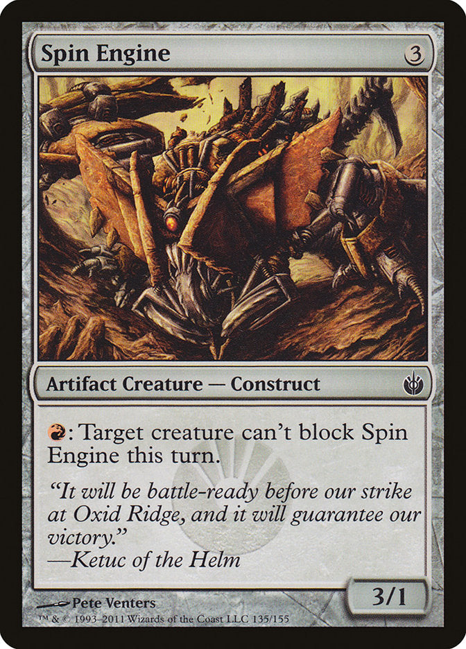 Spin Engine [Mirrodin Besieged] - The Mythic Store | 24h Order Processing