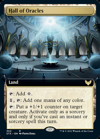 Hall of Oracles (Extended Art) [Strixhaven: School of Mages] - The Mythic Store | 24h Order Processing