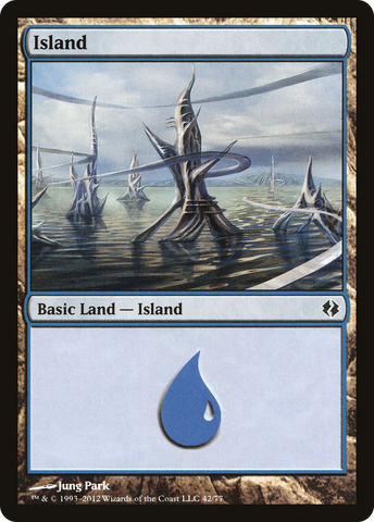 Island (42) [Duel Decks: Venser vs. Koth] - The Mythic Store | 24h Order Processing