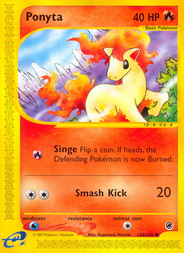 Ponyta (126/165) [Expedition: Base Set] - The Mythic Store | 24h Order Processing