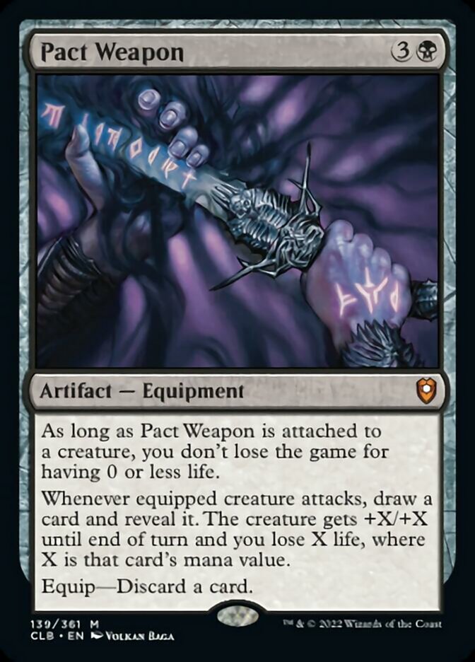 Pact Weapon [Commander Legends: Battle for Baldur's Gate] - The Mythic Store | 24h Order Processing