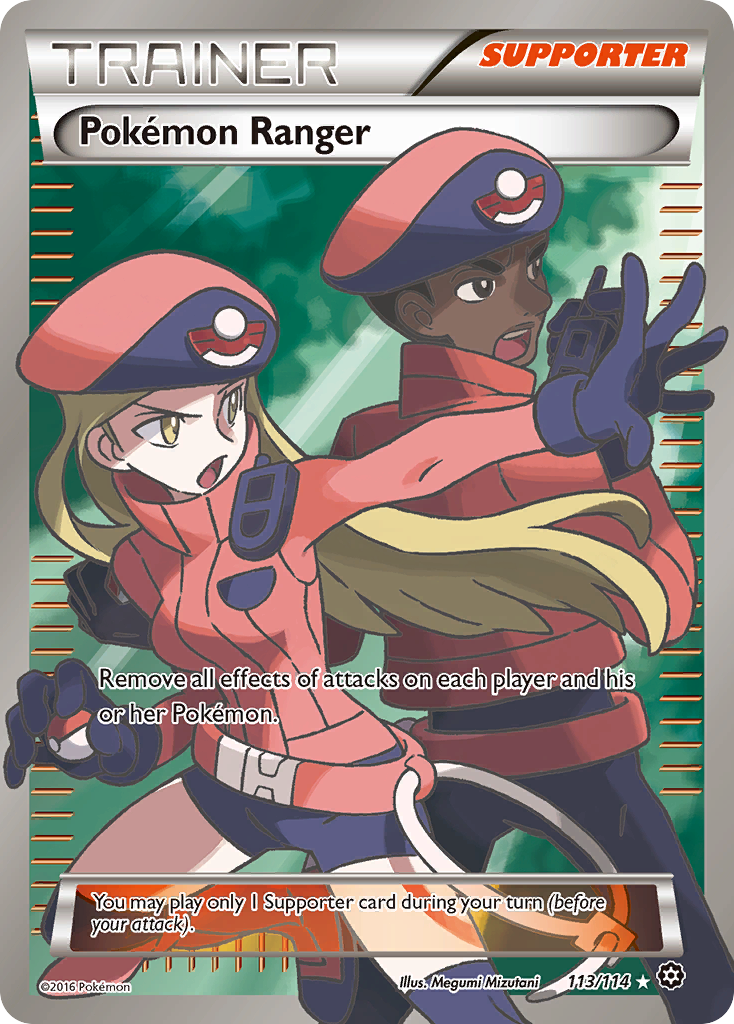 Pokemon Ranger (113/114) [XY: Steam Siege] - The Mythic Store | 24h Order Processing