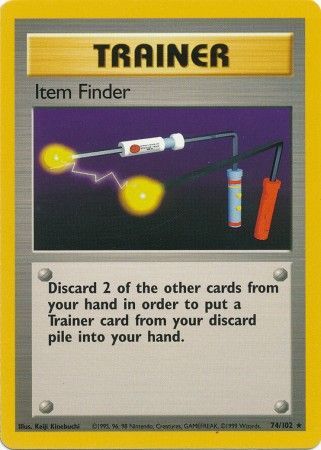 Item Finder (74/102) [Base Set Unlimited] - The Mythic Store | 24h Order Processing