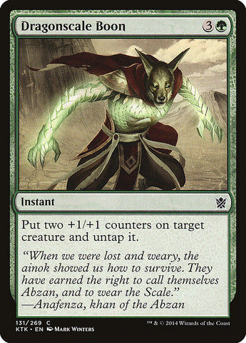 Dragonscale Boon [Khans of Tarkir] - The Mythic Store | 24h Order Processing