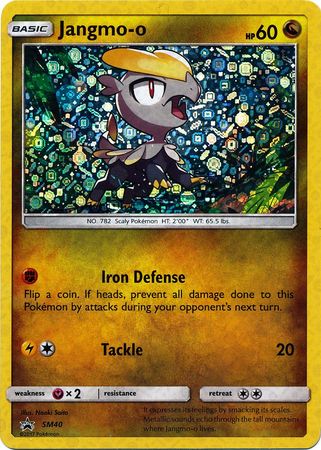 Jangmo o (SM40) (General Mills Promo) [Sun & Moon: Black Star Promos] - The Mythic Store | 24h Order Processing