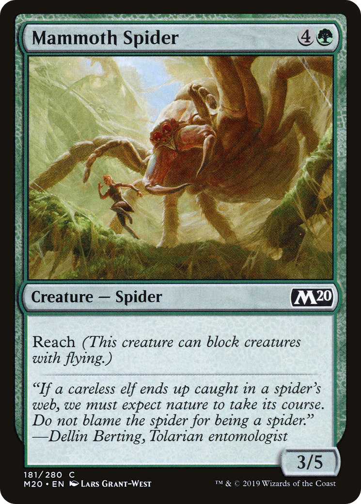 Mammoth Spider [Core Set 2020] - The Mythic Store | 24h Order Processing