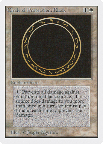 Circle of Protection: Black [Unlimited Edition] - The Mythic Store | 24h Order Processing