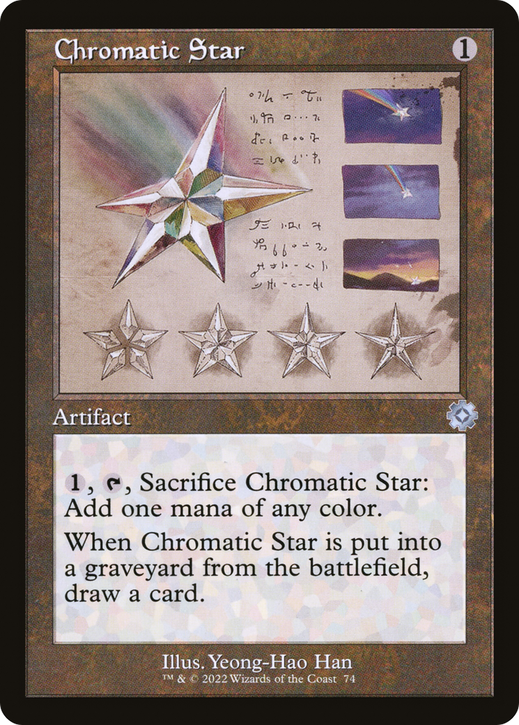 Chromatic Star (Retro Schematic) [The Brothers' War Retro Artifacts] - The Mythic Store | 24h Order Processing