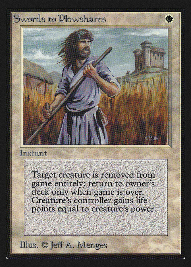 Swords to Plowshares [International Collectors' Edition] - The Mythic Store | 24h Order Processing