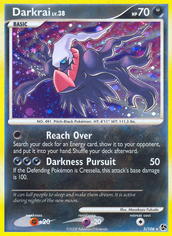 Darkrai (3/106) [Diamond & Pearl: Great Encounters] - The Mythic Store | 24h Order Processing