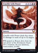 Crackle with Power [Strixhaven: School of Mages Prerelease Promos] - The Mythic Store | 24h Order Processing