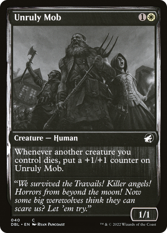 Unruly Mob [Innistrad: Double Feature] - The Mythic Store | 24h Order Processing