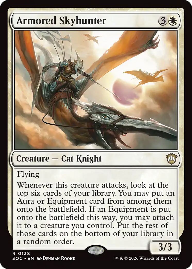 Armored Skyhunter [Secrets of Strixhaven Commander] - The Mythic Store | 24h Order Processing