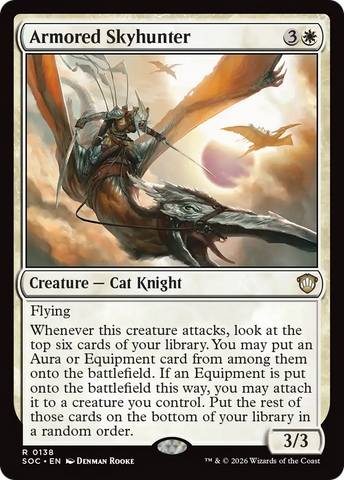 Armored Skyhunter [Secrets of Strixhaven Commander] - The Mythic Store | 24h Order Processing