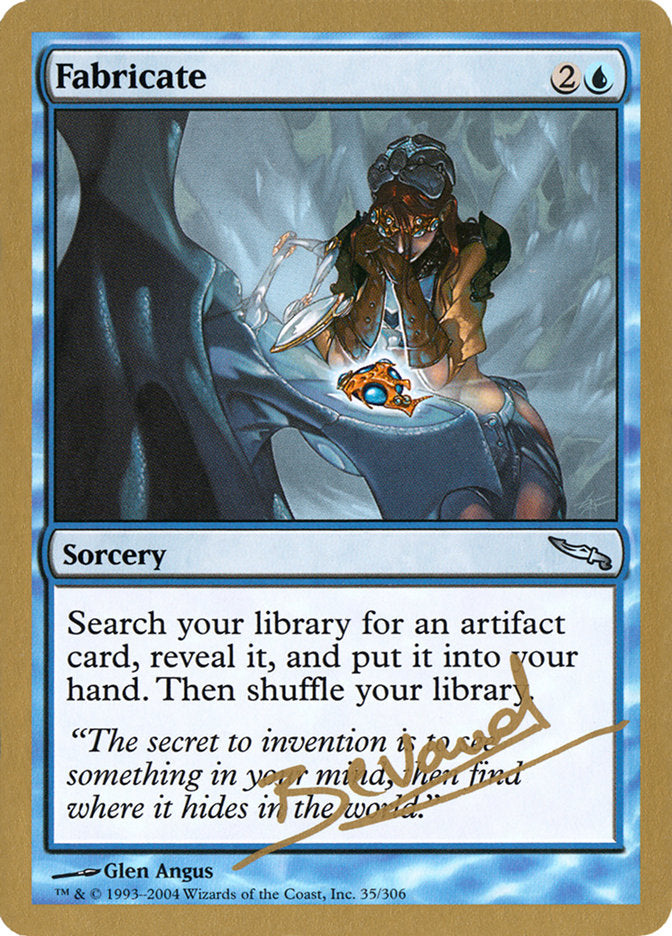 Fabricate (Manuel Bevand) [World Championship Decks 2004] - The Mythic Store | 24h Order Processing