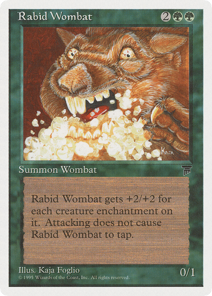 Rabid Wombat [Chronicles] - The Mythic Store | 24h Order Processing