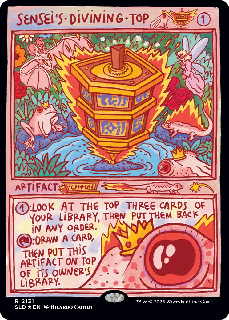 Sensei's Divining Top [Secret Lair Drop Series] - The Mythic Store | 24h Order Processing