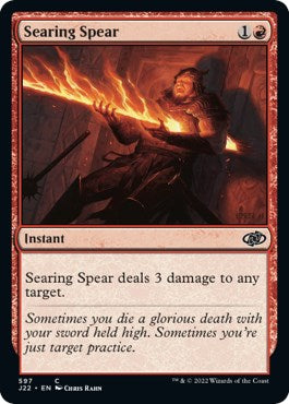 Searing Spear [Jumpstart 2022] - The Mythic Store | 24h Order Processing