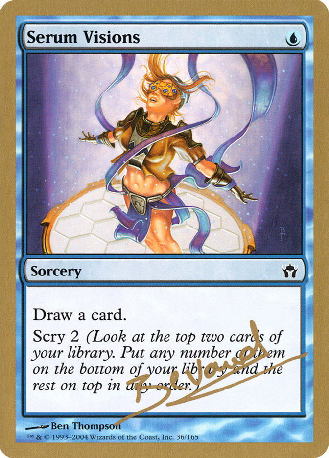 Serum Visions (Manuel Bevand) [World Championship Decks 2004] - The Mythic Store | 24h Order Processing