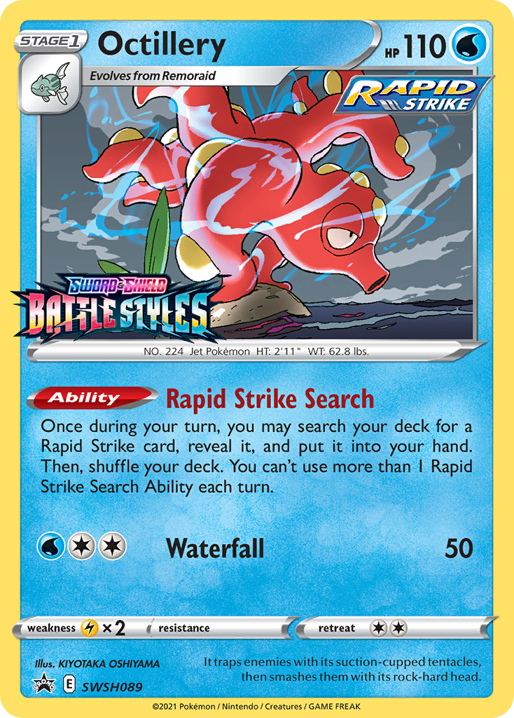 Octillery (SWSH089) (Prerelease Promo) [Sword & Shield: Black Star Promos] - The Mythic Store | 24h Order Processing