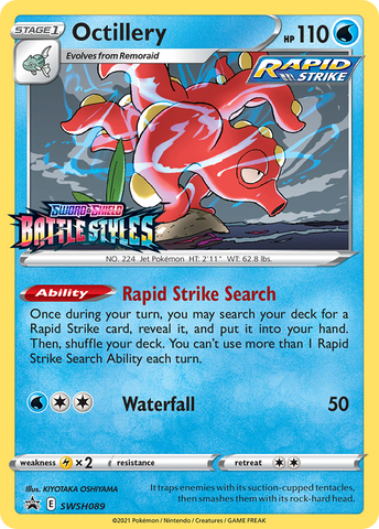Octillery (SWSH089) (Prerelease Promo) [Sword & Shield: Black Star Promos] - The Mythic Store | 24h Order Processing