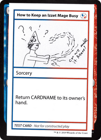 How to Keep an Izzet Mage Busy (2021 Edition) [Mystery Booster Playtest Cards] - The Mythic Store | 24h Order Processing