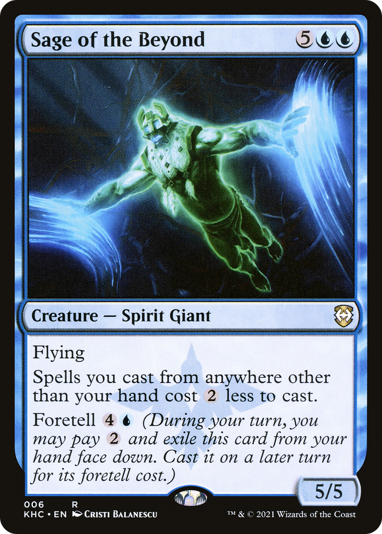 Sage of the Beyond [Kaldheim Commander] - The Mythic Store | 24h Order Processing