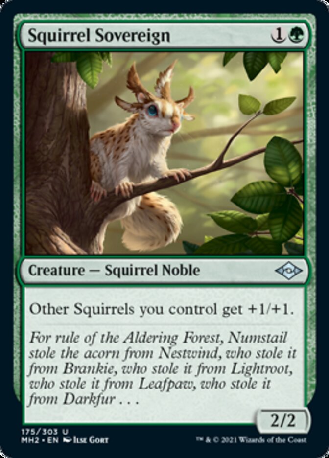 Squirrel Sovereign [Modern Horizons 2] - The Mythic Store | 24h Order Processing