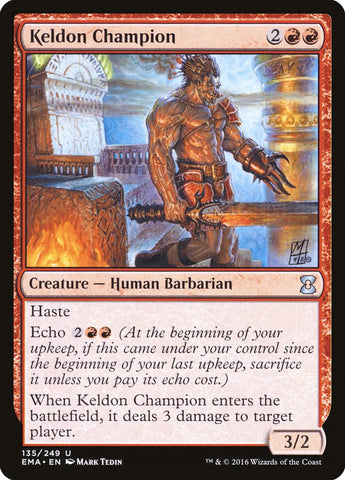 Keldon Champion [Eternal Masters] - The Mythic Store | 24h Order Processing