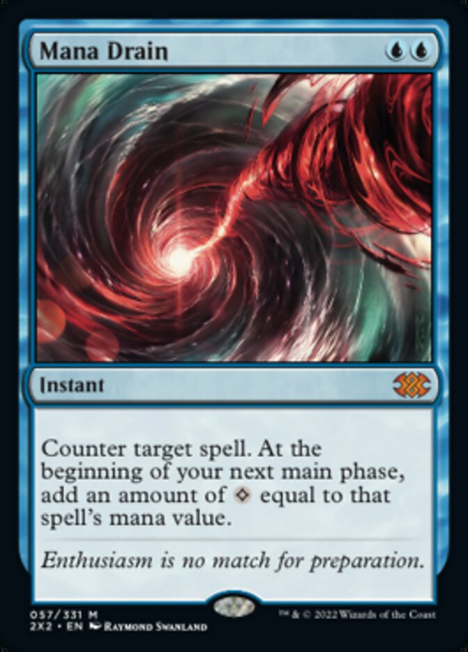 Mana Drain [Double Masters 2022] - The Mythic Store | 24h Order Processing
